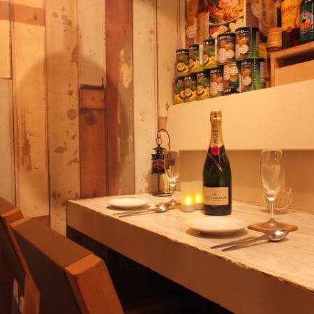 A popular counter seat for couples! It's a restaurant where you can enjoy authentic Thai food while you're in Japan, so it's also recommended for dates ★ Enjoy the taste endorsed by the Thai government at the Ebisu Gapao cafeteria ♪