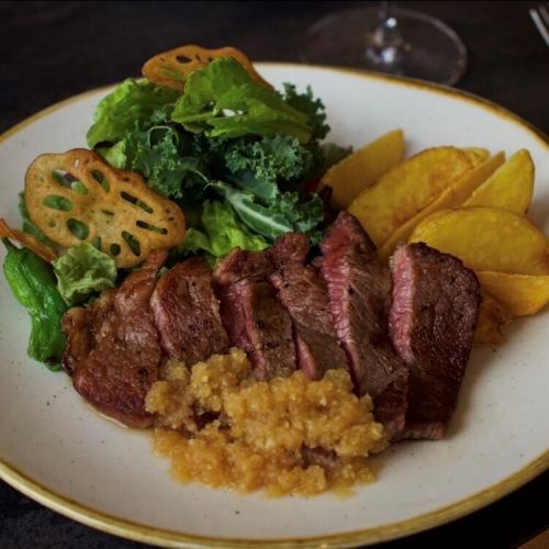 和牛赤身ステーキランチ