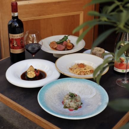 【記念日・誕生日ケーキ付き】ごほうびイタリアン♪Anniversaryコース⇒5000円（税込）