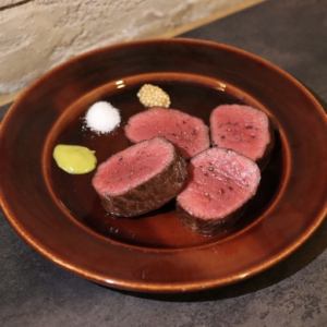 奥丹波産　鹿肉ロース炭火焼