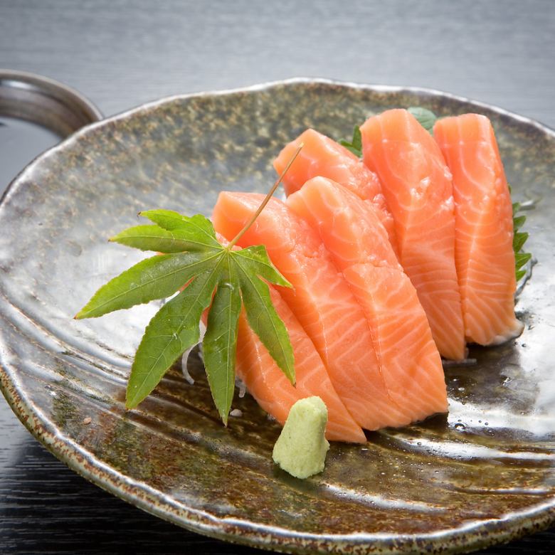 Trout salmon sashimi