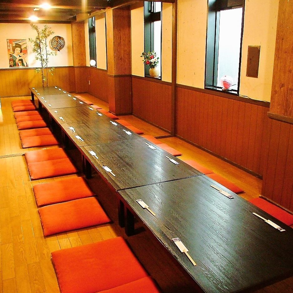 10人以上でも、ゆったり宴会や飲み会を楽しめる個室がございます