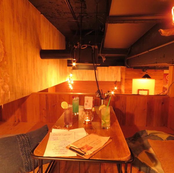 [Good location, 5 minutes walk from the north exit of Shizuoka Station] We have loft seats on the 2nd floor that can accommodate 2 to 4 people ♪ The stylish space and calm atmosphere of the restaurant is perfect for girls' gatherings or meeting your loved ones. Recommended for Sundays and anniversaries.