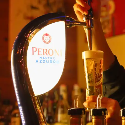 爽やかな飲み心地とキレ!極上イタリアンビールで乾杯♪