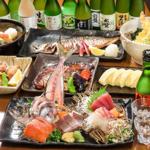 仕入れからこだわる魚料理
