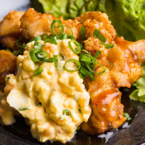 [Joshu chicken] Homemade sauce and tartar sauce are irresistibly delicious◎