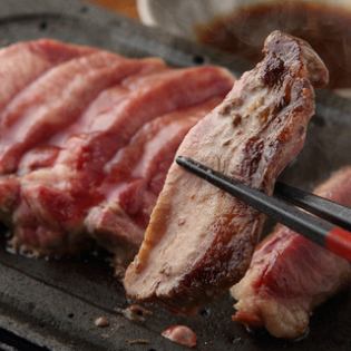 Teppan pork loin steak