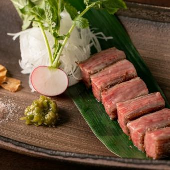 【鐵板燒套餐】T70嚴選和牛+2種海鮮 7,700日圓