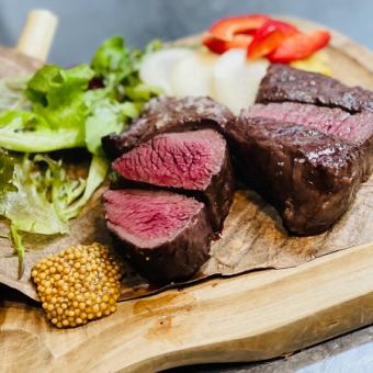 新『一人一皿の安心コース』穴熊、ひぐま、エゾ鹿など「究極ジビエコース」お料理のみです。
