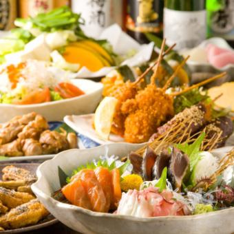[Weekdays only!] All-you-can-drink extended to 3 hours! ■ Nagoya Cochin specialty course ■ 6,480 yen ⇒ 5,980 yen