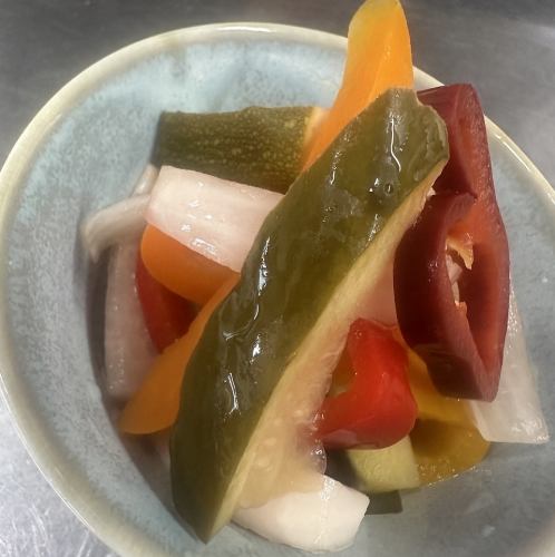 彩り野菜のピクルス