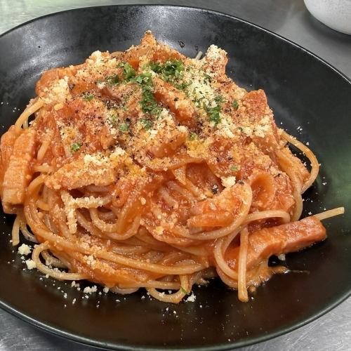 アマトリチャーナスパゲッティ