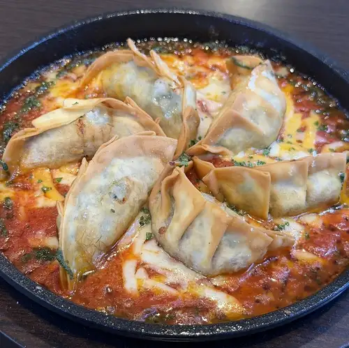 長生村のニラたっぷりイタリアン揚げ餃子