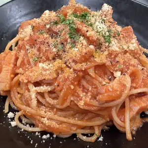 アマトリチャーナ　スパゲッティ