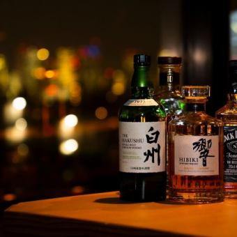 午夜至凌晨5点！【晚间套餐】5000日元即可畅饮！