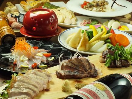 【私人套餐】享受炭烤牛肉90分钟、无限畅饮、9道丰盛菜肴、5,500日元