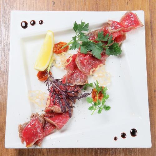 beef carpaccio