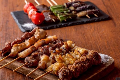 国産鳥の贅沢焼き鳥セット