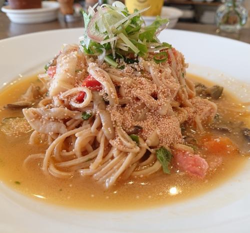 大豆麺「プチプチたらこの和風ソース」