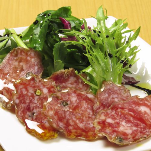 育風堂の生サラミ