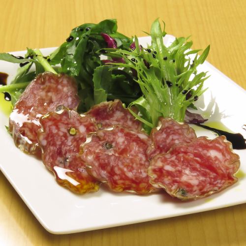 育風堂さんの生サラミ