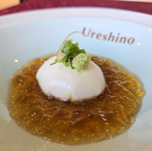 クリームチーズのプディング　