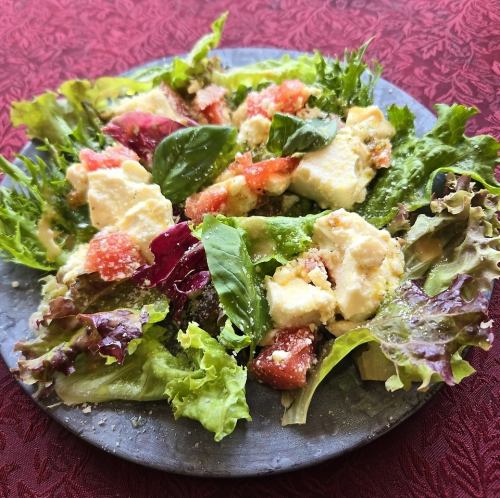 豆腐のヘルシーイタリアンサラダ