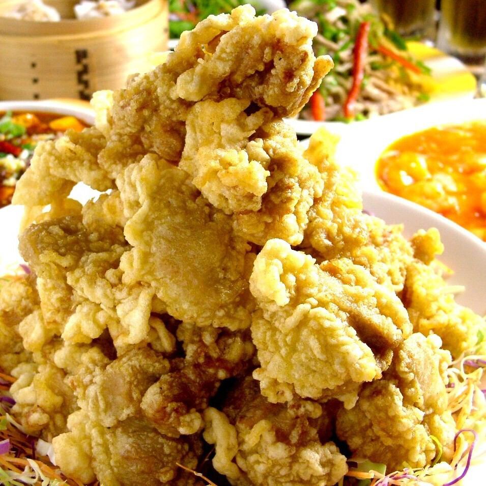 ビールもOK!唐揚げ食べ飲み放題付コース3000円☆週末は3500円!