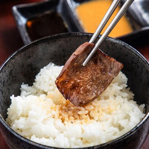 鮮度抜群の肉を特製ダレで