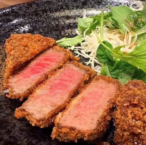 日本國產黑毛牛菜單♪