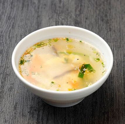 Egg soup