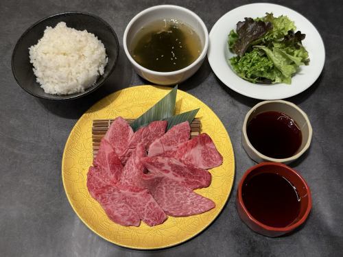 A5ランク黒毛和牛切り落としランチ