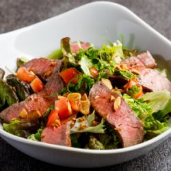 Wagyu roast beef salad