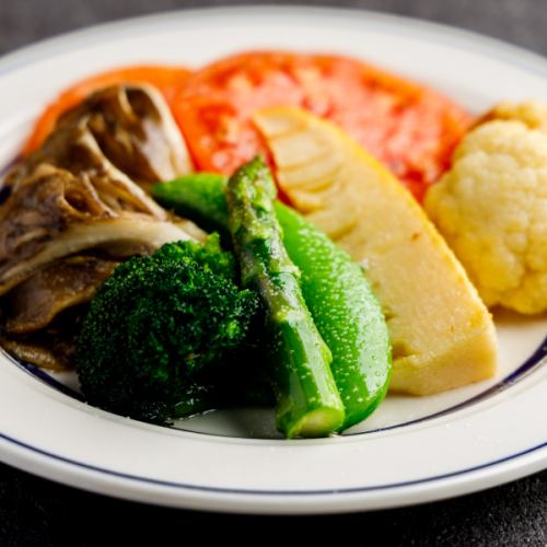 Sautéed seasonal vegetables