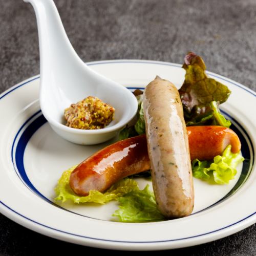 Special sausage platter