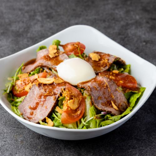 Wagyu roast beef salad