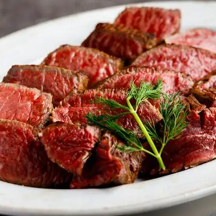 My carefully selected rare cuts platter (fillet + sirloin + carefully selected lean meat)
