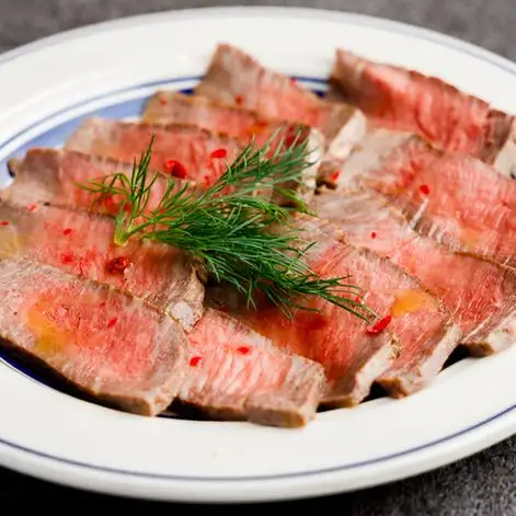 Japanese black beef roast beef
