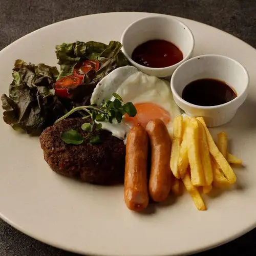 Kids' hamburger set