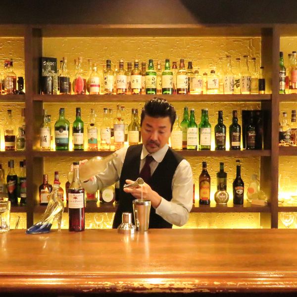 【カウンター席】デート利用や二件目使いに◎落ち着いた大人の時間を過ごせるカウンター席！！◇千葉・個室・女子会・デート・記念日◇