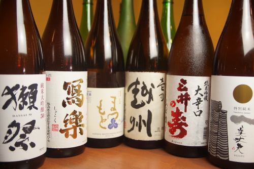 Delicious sake is perfect for dumplings