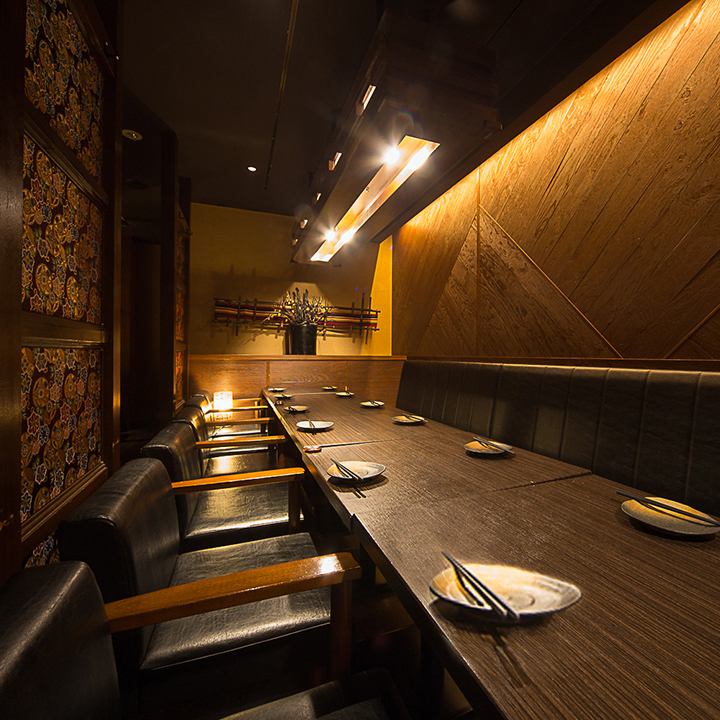 We have a private room with a sunken kotatsu that is perfect for welcome/farewell parties and banquets! Up to 40 people◎