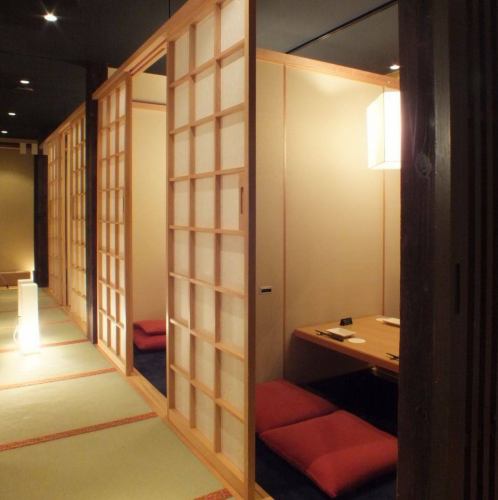 Enjoy seasonal seafood at a higher-grade private izakaya in Kinshicho