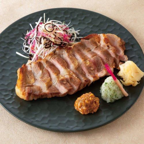 Carefully selected pork shoulder loin steak