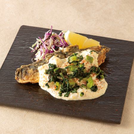 Mackerel Nanban with Nozawana Tartar Sauce