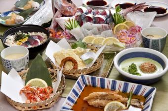 4,800 yen course (10 dishes) with 120 minutes of all-you-can-drink