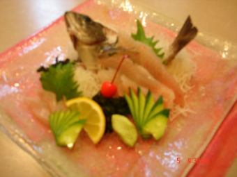 Rockfish sashimi