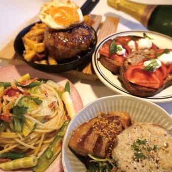【名物ビストロおでん付ディナーコース】 2,900円(税込)全7品※お料理のみ
