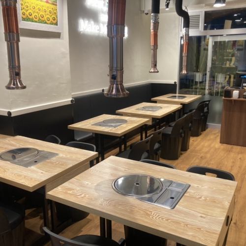 清潔感あふれる新店空間