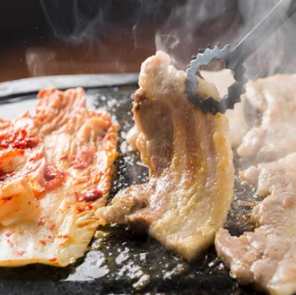 平日 コギチプ名物!! 【サムギョプサル&本格韓国料理食べ放題コース】 90分⇒￥3,839(税込)